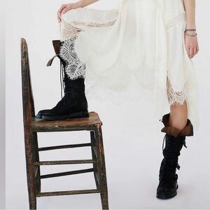 A.S.98 Elisa Tall Lace Up Tyrell Boots size 37